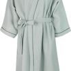 250 BATHROBE KIMONO-SMOKE GREEN