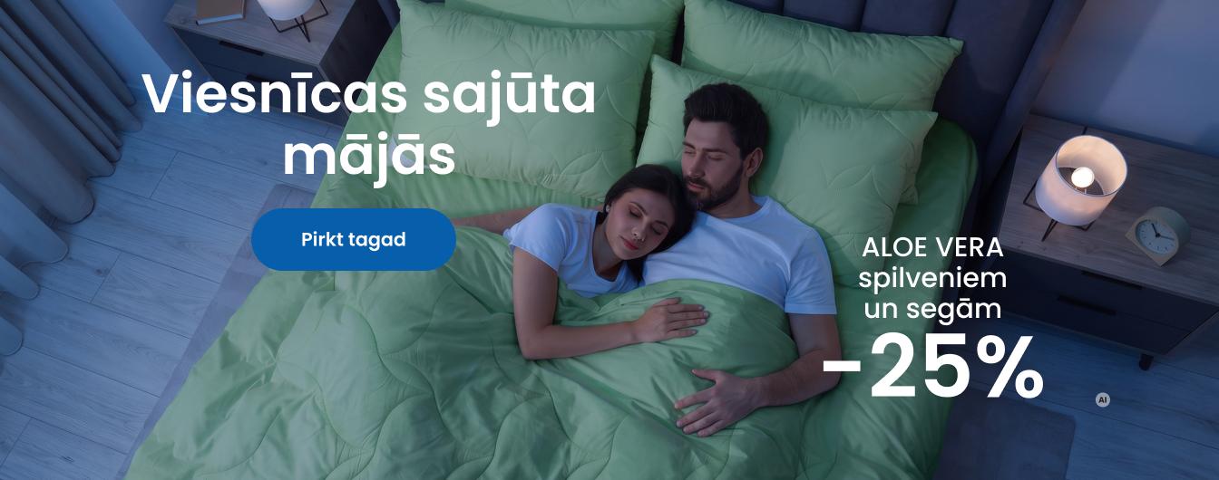 ALOE VERA spilveniem un segām -25 %/ desktop