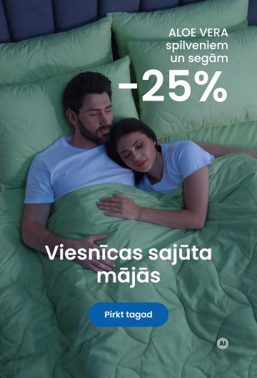 ALOE VERA spilveniem un segām -25 %/ mobile
