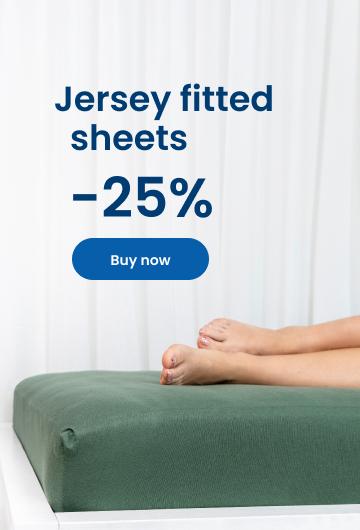 Jersey fitted sheets -25%/ desktop