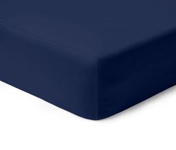 Fitted sateen sheets 00-0402-BLUE