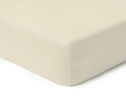 Satīna palagi ar gumiju 00-0400-LIGHT CREAM