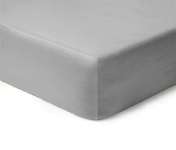 Fitted sateen sheets 00-0251-LIGHT GREY