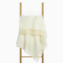Vilnas pleds BOUCLE 80-3321-WHITE