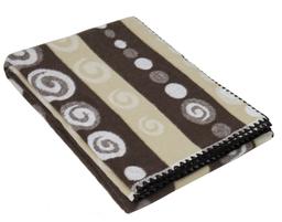 Хлопковый плед SUMMER 80-2006-BROWN