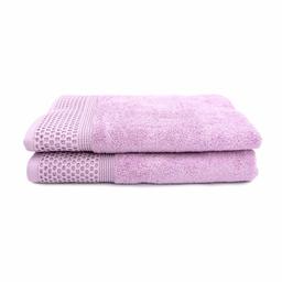 2 daļu dvieļu komplekts AURASOFT-600 T0195-LIGHT ORCHID