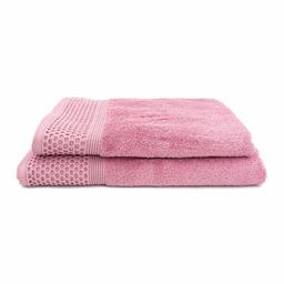 2 daļu dvieļu komplekts AURASOFT-600 T0195-DUSKY ROSE