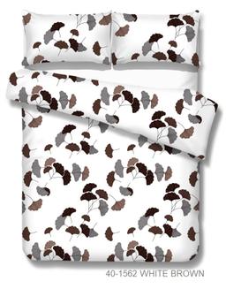 Постельное белье АБСТРАКТ 40-1562-WHITE BROWN