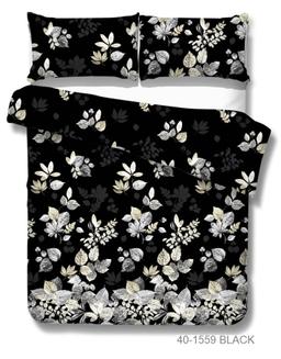 Постельное белье АБСТРАКТ 40-1559-BLACK