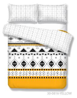 Gultas veļas komplekts ĢEOMETRIJA 30-0816-YELLOW