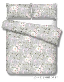 Gultas veļas komplekts ZIEDI 20-1860-LIGHT GREY