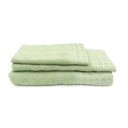 3 daļu dvieļu komplekts T0202 T0202-LIGHT GREEN