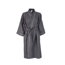 Halāts BATHROBE WAFFLE CVC-250 LUX 250 BATHROBE KIMONO-ANTHRACITE