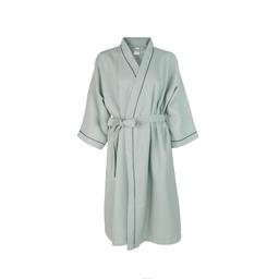 Halāts BATHROBE WAFFLE CVC-250 LUX 250 BATHROBE KIMONO-SMOKE GREEN