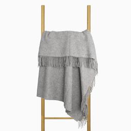 Vilnas pleds MERINO-270 DOUBLE FACE-GREY