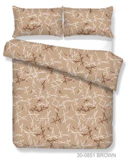 Постельное белье ГЕОМЕТРИЯ 30-0851-BROWN