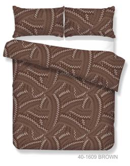 Постельное белье АБСТРАКТ 40-1609-BROWN