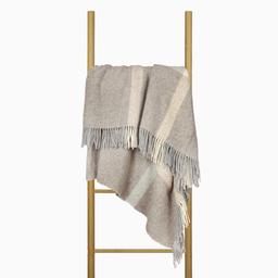 Pleds ZELANDIA 80-3320-LIGHT GREY MELANGE NATURAL