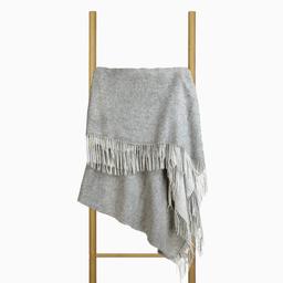 Pleds KUBA DOUBLE FACE-LIGHT GREY DARK GREY