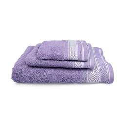 3 daļu dvieļu komplekts T0208 T0208-CHALK VIOLET