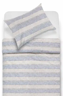 Kokvilnas gultas veļa DRAYA 30-0787-BLUE