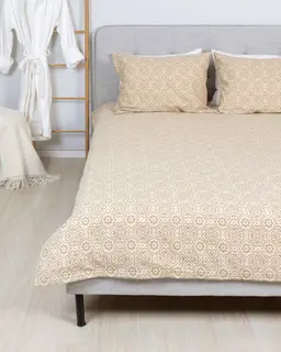 Flaneļa gultas veļa BODIE 40-1541-ALMOND