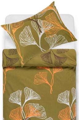Kokvilnas gultas veļa komplekts DUANE 40-1499-KHAKI