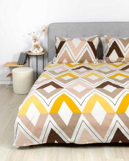 Фланелевое постельное бельё BRINLEY 30-0826-BROWN