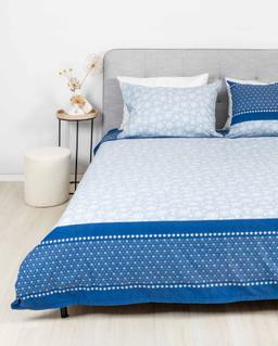 Фланелевое постельное бельё BRYNLEE 40-1557-BLUE