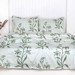 PREMIUM mako satīna gultas veļa komplekts CLEMENTINE 20-1852-GREEN