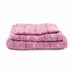 3 daļu dvieļu komplekts 550 ZERO TWIST T0207-DUSKY ROSE