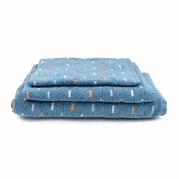 3 daļu dvieļu komplekts 550 ZERO TWIST T0207-BLUE HEAVEN