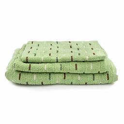 3 daļu dvieļu komplekts 550 ZERO TWIST T0207-TENDRIL GREEN