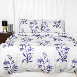 PREMIUM mako satīna gultas veļa komplekts CLEMENTINE 20-1852-BLUE