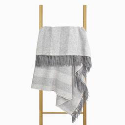 Pleds ZELANDIA 80-3282-GREY WHITE