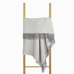 Pleds ZELANDIA 80-3440-GREY WHITE