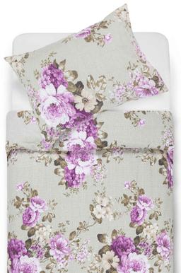 Cotton bedding set DEVIN 20-1775-LIGHT GREY