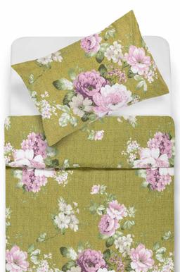 Kokvilnas gultas veļa DEVIN 20-1775-KHAKI