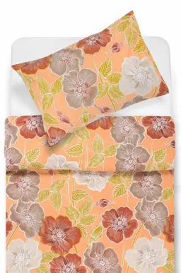 Kokvilnas gultas veļa DAWN 20-1774-PEACH