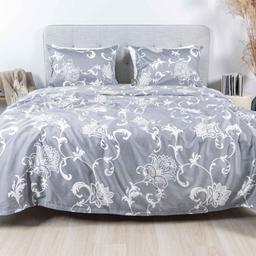 Satīna gultas veļa AVA 20-1448-GREY