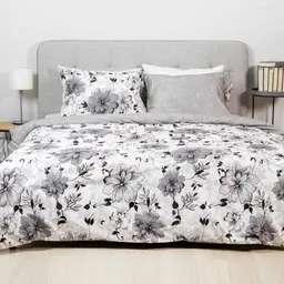 Sateen bedding set ASTRID 20-1819/40-1521-GREY