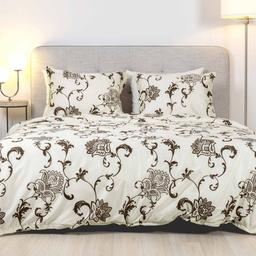 Sateen bedding set AVA 20-1448-PAPYRUS