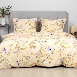 Sateen bedding set ALEAH 20-1821-BEIGE