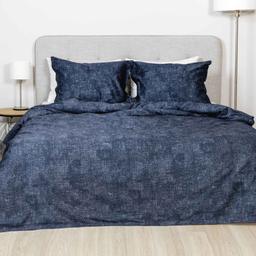 Satīna gultas veļa AZALEA 40-1521-NAVY