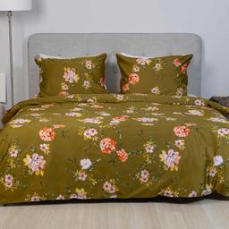 Sateen bedding set ALEAH 20-1821-KHAKI