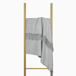 Vilnas pleds MERINO-270 DOUBLE FACE-LIGHT GREY