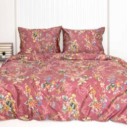 PREMIUM mako satīna gultas veļa CHANA 40-1523-DUSTY ROSE