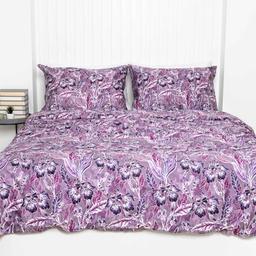 PREMIUM mako satīna gultas veļa CALLEN 20-1825-VIOLET