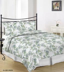 Sateen bedding set ADRIENNA 20-1889-GREEN