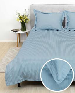 EXCLUSIVE gultas veļa komplekts TAYLOR 00-0457-1 DUSTY BLUE MON